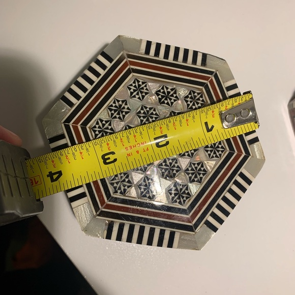 Treasure Jewelry Box - Egyptian Mother of Pearl - Picture 7 of 13